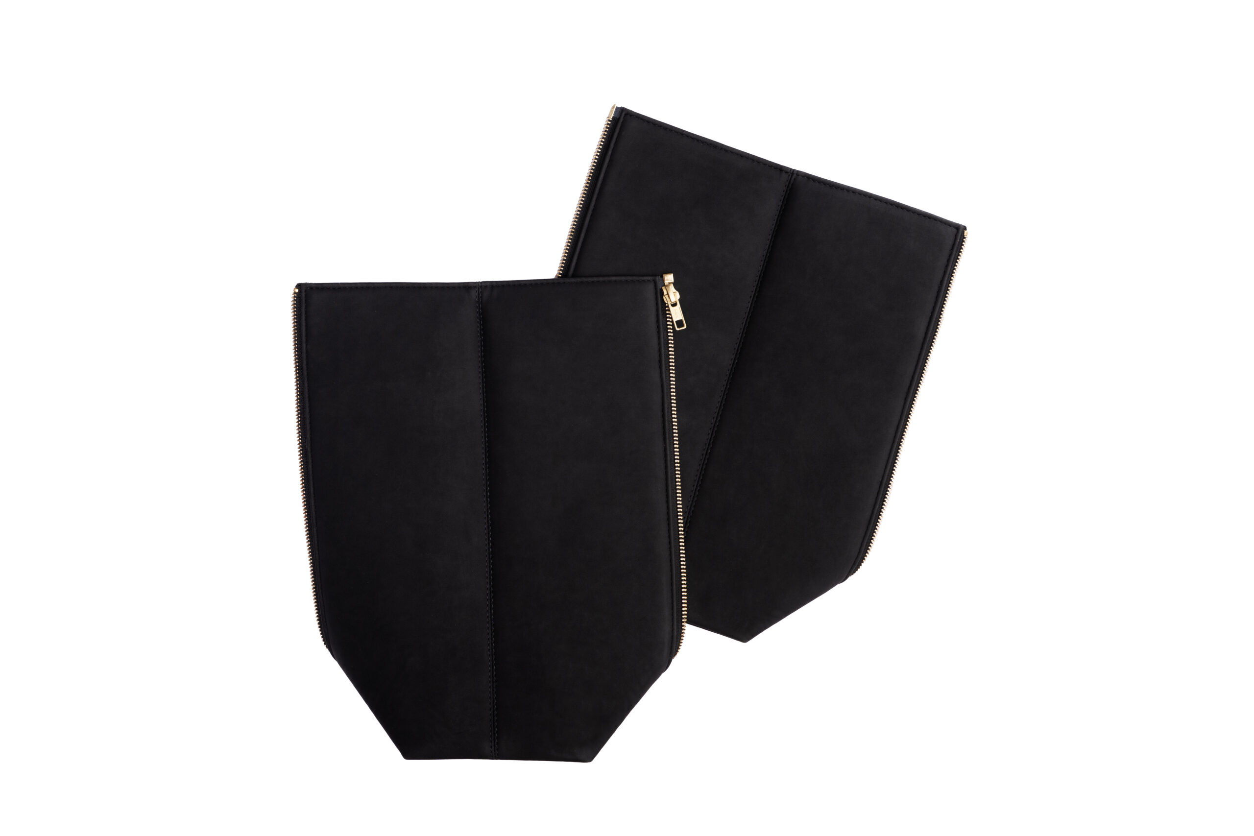 Jet Black Suede Wings