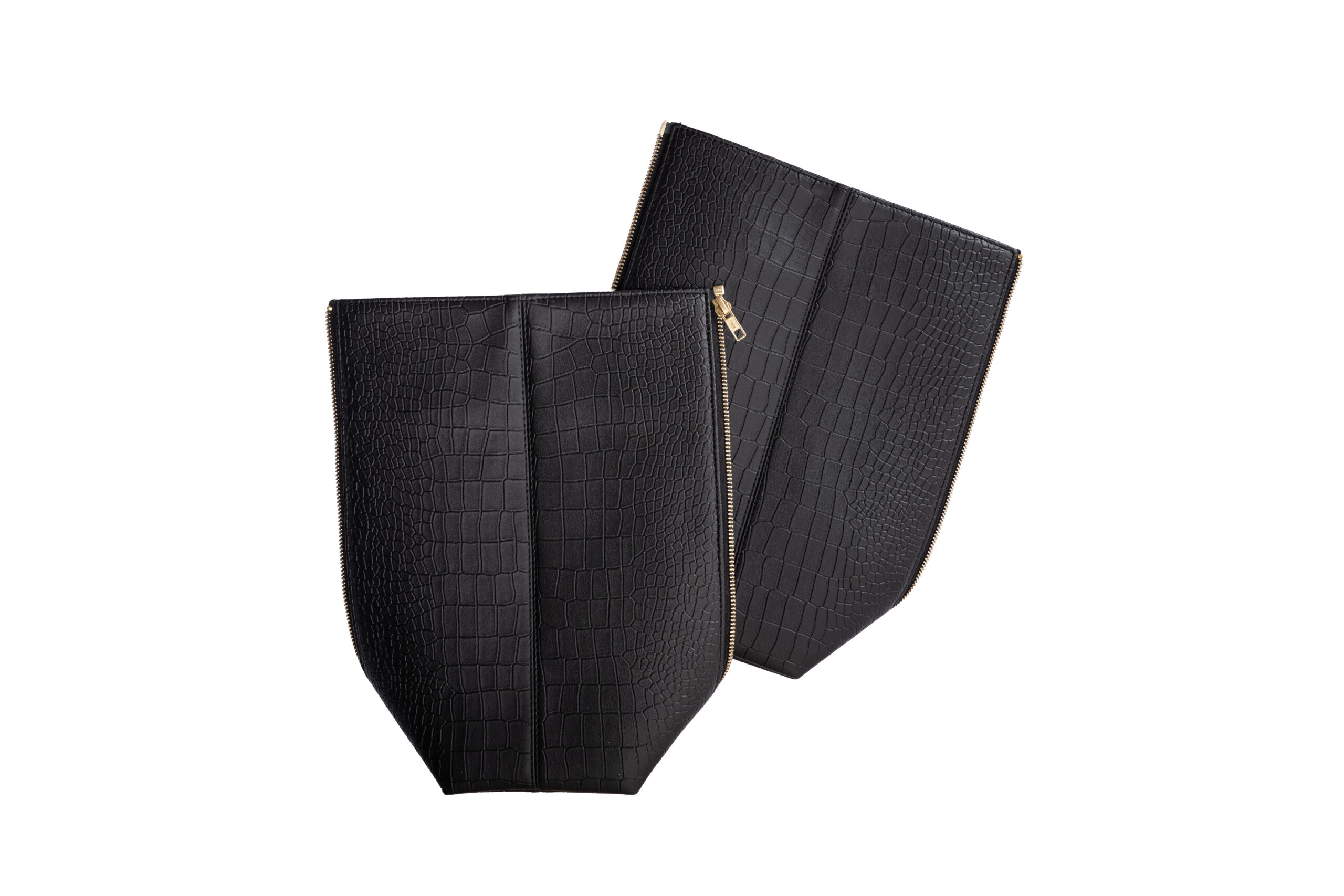 Jet Black Croco Wings