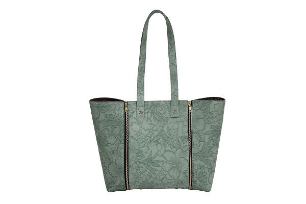 GO TOTE – Olive Textured Core with Olive Textured Wings