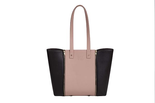 GO TOTE – Blush Soft Core with Cocoa Grain Wings