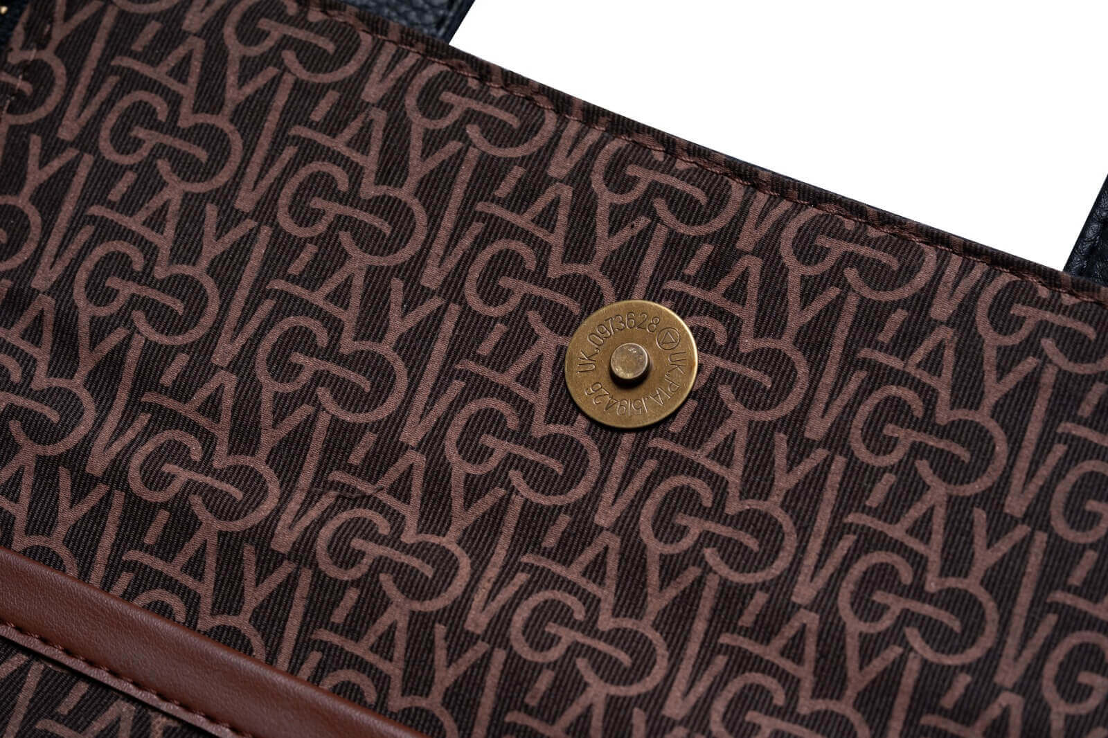 GO TOTE โ Camel Textured Core with Ivory Suede Wings - Image 14